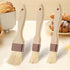3 Pcs Pastry Brush, Natural Bristle Basting Brush, Cooking Brush, Food Brush, Butter Brush, Baster Brush, BBQ Brushes for Sauce, Kitchen Baking Br...