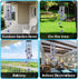 Blue Evil Eye Sun Wind Chimes Outdoor Decor, Mobile Sun Evil Eye Windcatcher, Evil Eye Sun Wind Bells, Sun Blue Evil Eye Amulet Wind Chimes for Ho...