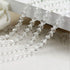 6mm 100Pcs Crystal Glass Beads, Round, Faceted, Clear...