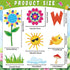 88Pcs Flower Bulletin Board Decorations Set Look Who’s Blooming Classroom Decoration Growth Mindset Photo Posting Craft Cutouts for School Offices...