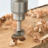 1-7/16" (36.5mm) Forstner Drill Bit for Precise Woodworking with Durable YG8 Carbide Thickness of 2.0mm,This Hinge Cutter Tool is Ideal for Hard W...