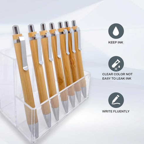 Glide Retractable Ball Pens, Medium Point (1.0 mm), Black, 12-Count Pack...