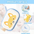 Baby Bath Sponge, 2 Pack Cartoon Animal Style Baby Sponge for Bathing, Infants Bath Sponge Ultra Soft & Absorbent Natural and Safe Great for Sensi...