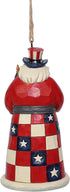 Enesco Jim Shore Heartwood Creek 6001508 American Santa Ornament, 4.5"...