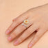 Fidget Rings for Anxiety for Women Sunflower Initial Letter Spinner Ring Open Adjustable Ring CZ Rings Daisy Stress Relieving Ring Jewelry Gift fo...