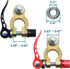 2PCS Battery Terminal Connectors, Quick Release Disconnect Battery Terminals, Positive Negative Battery Cable Ends for Automotive RV Boat(Copper)...