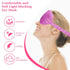 CAVETEE Spa Headband With Sleep Eye Mask Set, Spa Party Decorations Bubble Headband Thick Sponge Headband with Strong Water Absorption for Makeup ...
