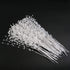 canjoyn 100 Stems Pearl Sticks Beading on Wire Stems for DIY Garland Bridal Wedding Pearl Bouquet Home Party Decor Craft (White)...