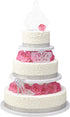 DecoPac Quinceanera Cake Topper, Glitter Cake Topper, Silver Cake Decoration, 3 Piece Set...