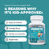 Balance ONE Time-Release Kids Probiotic – Up to 15x Better Survivability – 3 Billion CFU – Gut & Digestive Support for Children – Sugar Free, Easy...