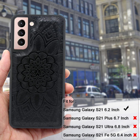 Harryshell Detachable Magnetic Zipper Wallet Leather Case Cash Pocket with 12 Card Slots Holder Wrist Strap for Samsung Galaxy S21 5G 6.2 Inch SM-...