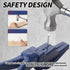 Safety Nail Holder Plastic Pliers - Secure Nails and Protect Fingers for Hammering and Pulling - Slip Joint Pliers Tool for Household Construction...
