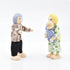 Wooden Doll House People of 8 Miniature Figures and 2 Pets, Dollhouse Dolls Family Set- Dollhouse Accessories for Girls Toddler Kids Pretend Play ...