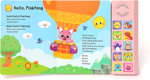 Pinkfong Sing-Alongs 10 Button Sound Book | Baby Shark Toys | Learning & Education Toys | Interactive Baby Books for Toddlers 1-3 | Gifts for Boys...