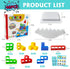48 Pcs Swing Stack High Child Balance Building Toy, Stacking Blocks Balance Game, DIY Assembling Versatile Toy Board Table Games, Brain Game Build...