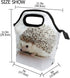 senya Lunch Bag Hedgehog Printed Neoprene Tote Reusable Insulated Waterproof School Picnic Carrying Gourmet Lunchbox Container Organizer For Men, ...