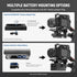 NEEWER Mini V Mount Battery Plate Compatible with DJI RS4 Pro RS3 Pro RS2 RSC2 Gimbal, Quick Release Anti Drop for V Lock & NP-F Battery Compatibl...