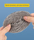 6Pcs Steel Wool Scrubbers - Flexible Scrubber Pads for Cleaning Dishes, Pots, Pans, Grills and Sinks...