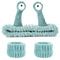 Spa Headband Face Wash Wristband Set Makeup Head Band Snail Coral Fleece Hair Band Skincare Hairband Elastic Creative Cartoon Head Wraps Cute Hair...