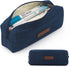 ANGOOBABY Small Pencil Case Student Pencil Pouch Coin Pouch Cosmetic Bag Office Stationery Organizer For Teen School-Dark Blue...