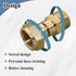 Pressure Washer Hose Swivel Joint, M22 14mm Anti Twist Fitting, 3000 PSI...