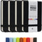 Tiny Notebook 3x4 Small Notepad Pocket Size, A7 Leather Hardcover Mini Notebook, Tear Off Sheet Tiny Notepad with Elastic Band, 4 Pack Mini Pocket...