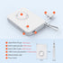 pzoz 5000mAh Portable Magnetic Small Mini Power Bank Battery Pack with Apple Watch Wireless Charger,Built in Cable Lightning Type C PD Travel Fast...