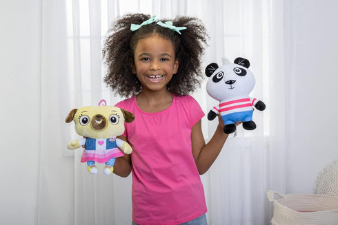 Doloowee Plush Nico and Chip Toys Best Buddies Official Licensed 8” Chip and Nico Stuffed Animal Toy Plush in 2-Pack Bundle...