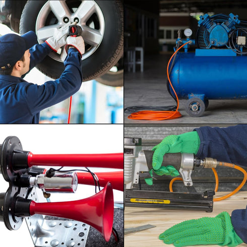 uxcell Pneumatic Tubing, 14mm OD x 12mm ID 10ft Air Brake Tube Nylon Air Line Water Hose Translucent......