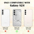 for Samsung Galaxy S24 5G Magnetic Case, Luxury Sparkle Glitter Case Cover Soft TPU Full Camera Lens Protection Bling Case Anti-Scratch Shockproof...