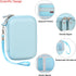 Carrying Case for Phomemo M02 Label Maker, Pocket Printer Mini Sticker Printer Bluetooth Inkless Thermal Photo Printer Travel Bag, Label Printer S...