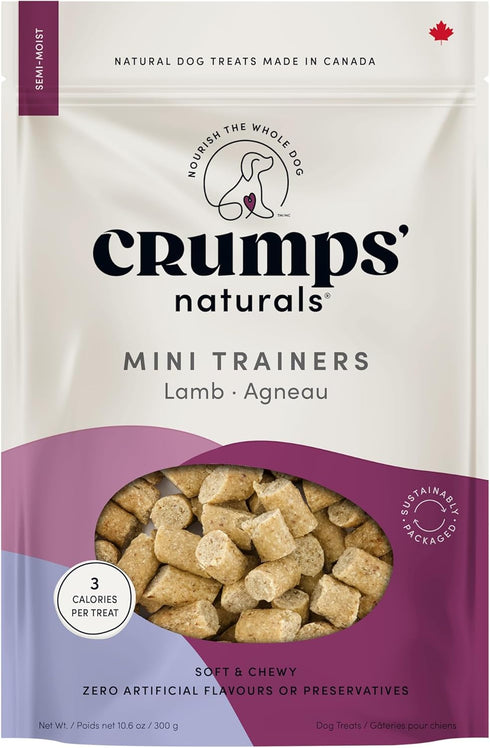 Crumps' Naturals Mini Trainers Semi-Moist Lamb 10.6oz...