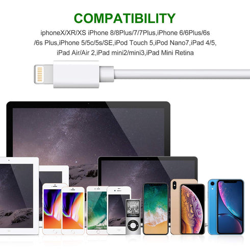 iPhone Charger 3Pack 9FT Lightning Cable Extra Long iPhone Charger Cable Charging Cable Cord Compatible iPhone 13/12/12Pro/12ProMax/11/11Pro/11Pro...