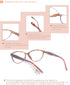 HEEYYOK Reading Glasses Women 1.50 5-Pack,Beautiful Women Readers,Quality Spring Hinge Colorful Inculding Sun for Reading Outdoors...