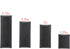XDA Convex Spacebar Off White Black 1.25u 2u 2.25u 2.75u for Wings SP64 SP84 Arisu Alice Wings GK64x GK61x GK68x (Black)...