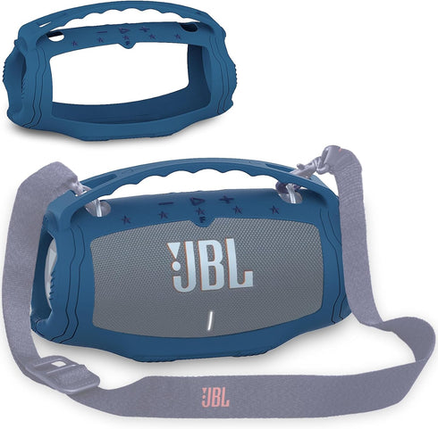 Silicone Cover Case for JBL Xtreme 4 Portable Bluetooth Speaker, Protective Skin Holder for JBL Xtreme 4 Portable Bluetooth Speaker Accessories (O...