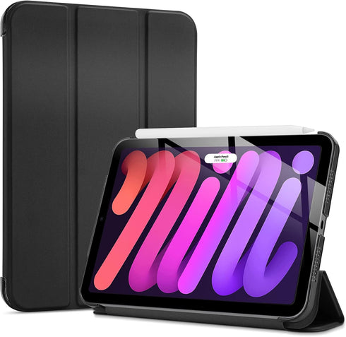 ProCase Smart Case for iPad mini 7 A17 Pro 2024/iPad Mini 6 2021 8.3 Inch iPad mini 7th/6th Gen Case, Hard Back Cover for iPad mini 8.3" 7th Gen A...