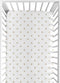 Gold and White Star Baby or Toddler Fitted Crib Sheet for Celestial Collection by Sweet Jojo Designs...