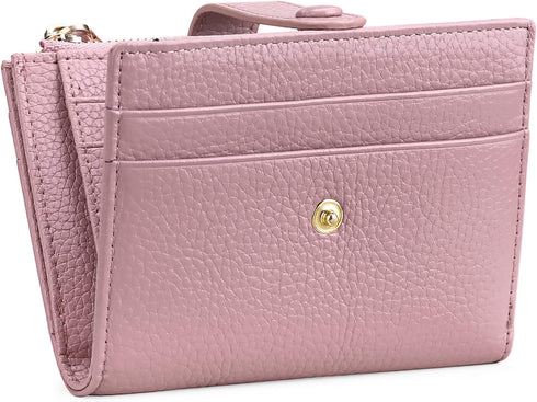 FALAN MULE Small Wallets for Women RFID Blocking Slim Bifold Leather Womens Wallet with Zipper Coin Purse...
