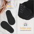 Womens No Show Socks Size 4-9, 5 Pairs Invisible Cotton Socks Ultra Low Cut Short Socks Non Slip Socks Black Dress Socks Sheer Socks Liners Thin F...