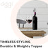 OGGI Bottle Stopper - Ideal for Champagne & Sparkling Wine, Stainless Steel Wine Topper Set - Stylish Wine Saver Stoppers with Airtight Wine Seale...