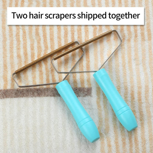 Reusable Cat Hair Remover - Special Dog Hair Remover Multi Fabric Edge and Carpet Scraper - Easy Pet Hair Remover for Couch, Pet Towers & Rugs - G...