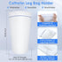 2 Pcs 33.8oz/1000ml Leg Bag Urinary Drainage Bag with 2 Pcs Catheter Leg Bag Holder, Catheter Leg Bags with Anti Reflux Valve, Urine Collection Ba...
