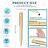 Teling 72 Pcs Small Ballpoint Pen Mini Pens Bulk 4 Inch Short Small Pens Tiny Pen Ink Ballpoint Pens for Notebook Pockets Signature Notepads Schoo...