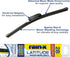 Rain-X 5079282-2 Latitude 2-In-1 Water Repellent Wiper Blades, 28 Inch Windshield Wipers (Pack Of 1), Automotive Replacement Windshield Wiper Blad...