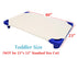 American Baby Company 100% Natural Cotton Percale Toddler Cot Sheet 23" x 40" - Soft & Breathable Cot Sheet for Daycare and Preschool, Cream...