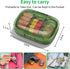 2 Pack 3 Compartment Small Pill Box, Moisture Proof Pill Case, Travel Pill Organizer for Pocket Purse, Daily Portable Medicine Vitamin Box, Fish O...