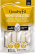 Good ‘n’ Fit Rolls Made with Real Chicken Liver Flavor, 6 Small Rolls, Treat Your Dog to Long-Lasting and Highly Digestible Rawhide Chews...