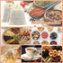 YQL Spice Bags for Cooking,30PCS 3x4 Inch Muslin Bags with Drawstring Tea Filter Bags Cheesecloth Bags for Straining Reusable Natural Cotton Sache...
