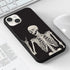 for iPhone 15 Plus Case Human Skeleton Posing Isolated Phone Case for Women Girls Slim Soft ShockProof Protective Cover Case for iPhone 15 Plus 6....